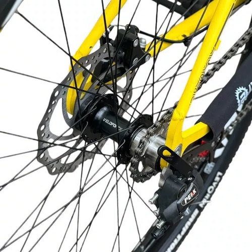 BICICLETA GRAU/WHEELING GTI ROMA ARO 29 FREIO A DISCO AMAREL