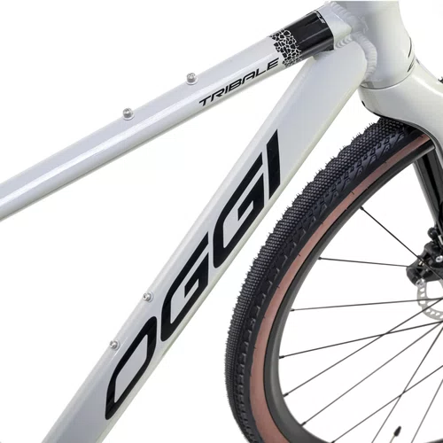 BICICLETA GRAVEL OGGI TRIBALE SHIMANO GRX 12V CINZA/PRETO