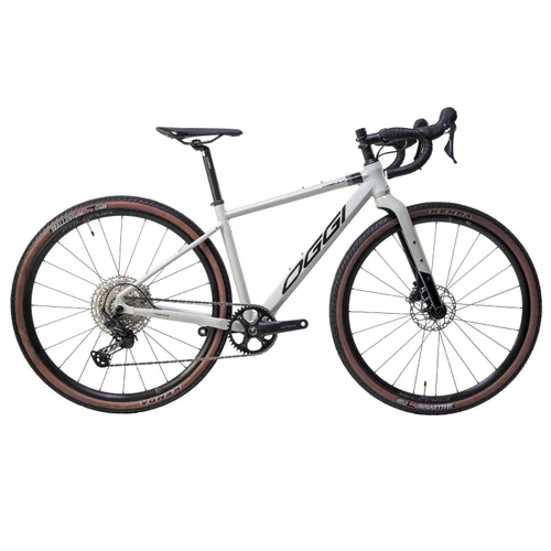 BICICLETA GRAVEL OGGI TRIBALE SHIMANO GRX 12V CINZA/PRETO