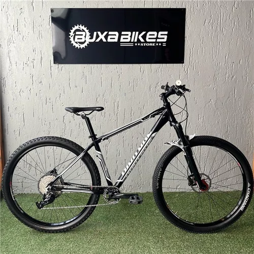 BICICLETA HIGH ONE OPTIMUS 29 TAM 18 PRETO/BRANCA