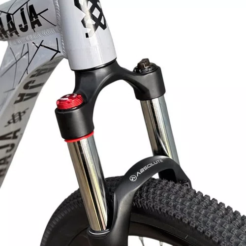 BICICLETA HUPI NAJA 2026 CINZA/PRETO ARO 26 WHEELING/GRAU