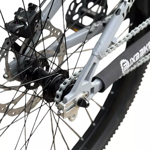 BICICLETA HUPI NAJA 2026 CINZA/PRETO ARO 26 WHEELING/GRAU