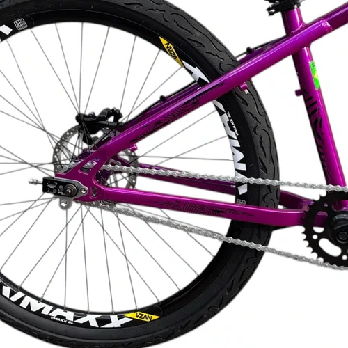 BICICLETA HUPI NAJA 2026 ROXA SINGLE SPEED WHEELING/GRAU