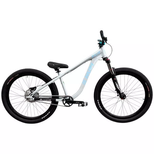 BICICLETA HUPI NAJA CINZA/AZUL ARO 26 WHEELING/GRAU