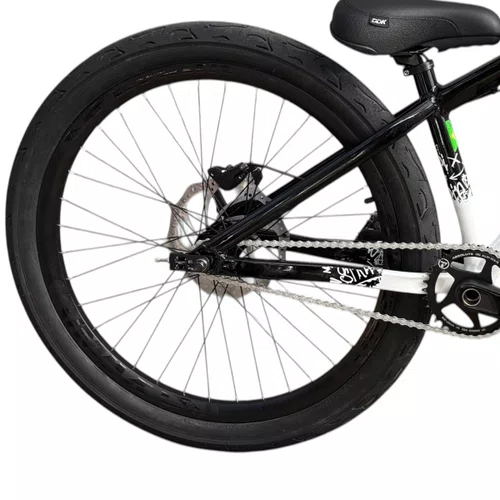 BICICLETA HUPI STRIP 2026 PRETA/BRANCA ARO 26 WHEELING/GRAU 