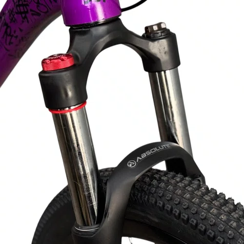 BICICLETA HUPI STRIP 2026 ROXA/PRETA ARO 26 WHEELING/GRAU 