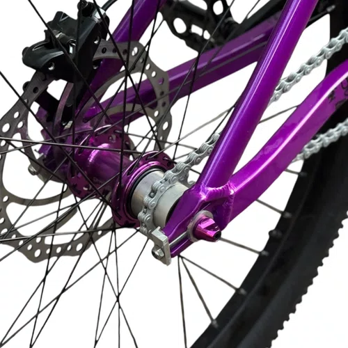 BICICLETA HUPI STRIP 2026 ROXA/PRETA ARO 26 WHEELING/GRAU 