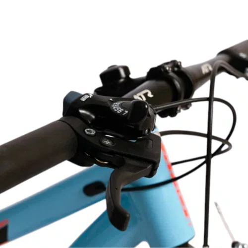 BICICLETA INFANTIL ARO 20 ATHOR BRAVE 7V SHIMANO AZUL CLARO