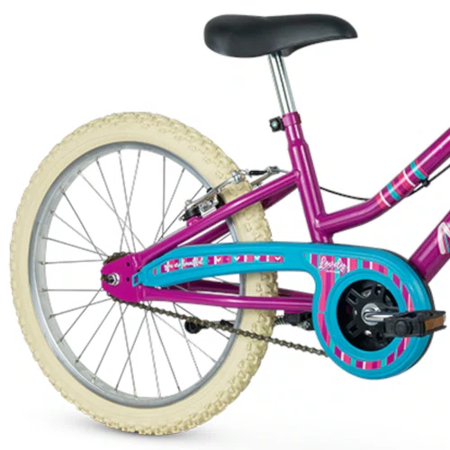 BICICLETA INFANTIL ARO 20 FEMININA NATHOR LOVELY ROSA