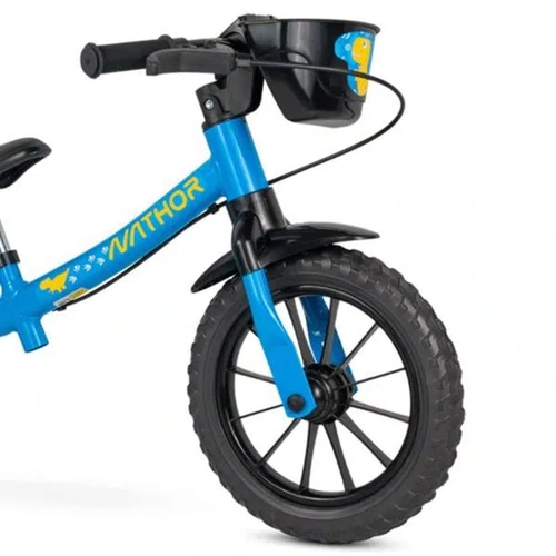 BICICLETA INFANTIL EQUILIBRIO NATHOR BALANCE ARO 12 AZUL