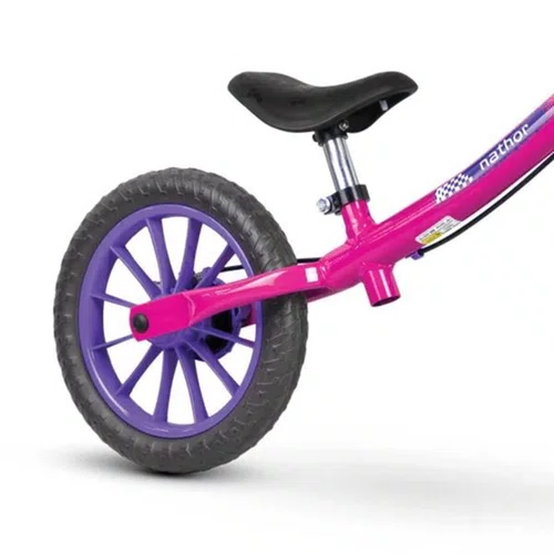 BICICLETA INFANTIL EQUILIBRIO NATHOR BALANCE ARO 12 ROSA
