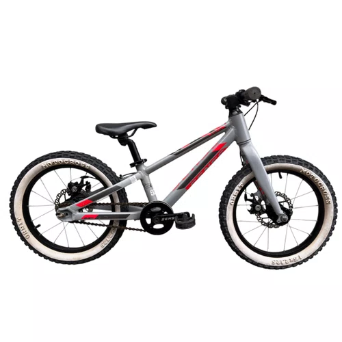 BICICLETA INFANTIL SENSE GROM ARO 16 CINZA/VERMELHO 