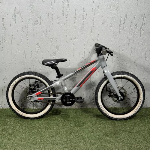 BICICLETA INFANTIL SENSE GROM ARO 16 CINZA/VERMELHO 