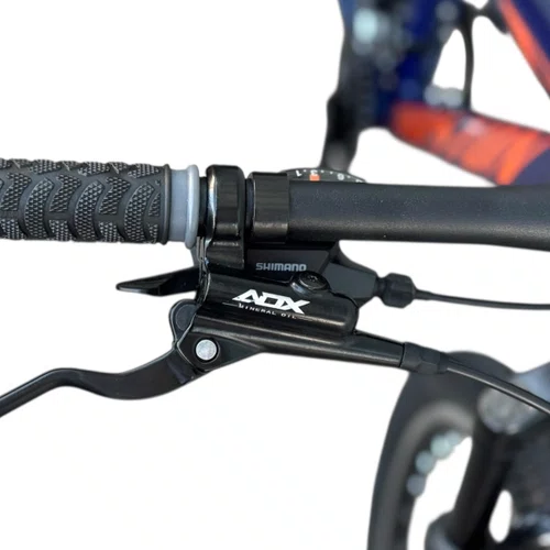BICICLETA MTB ARO 26 HOUSTON NON-SERIES HAZE AZUL/LARANJA