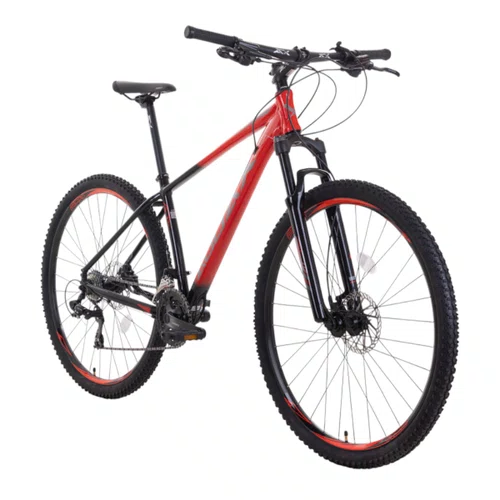 BICICLETA MTB ARO 29 AUDAX ADX 70 PRETO/VERMELHO