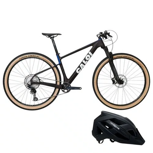 BICICLETA MTB ARO 29 CALOI ELITE CARBON SPORT PRETO/AZUL