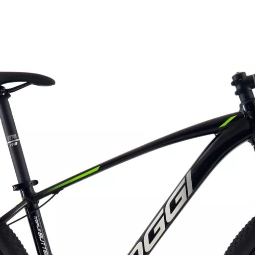 BICICLETA MTB ARO 29 OGGI BIG WHEEL 7.4 2023 PRETO/VERDE/CIN