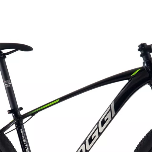 BICICLETA MTB ARO 29 OGGI BIG WHEEL 7.4 2023 PRETO/VERDE/CIN