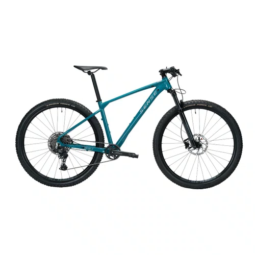BICICLETA MTB ARO 29 SENSE REACT COMP AQUA/PRATA