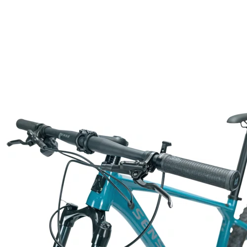 BICICLETA MTB ARO 29 SENSE REACT COMP AQUA/PRATA
