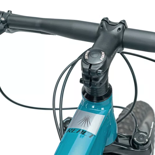 BICICLETA MTB ARO 29 SENSE REACT COMP AQUA/PRATA