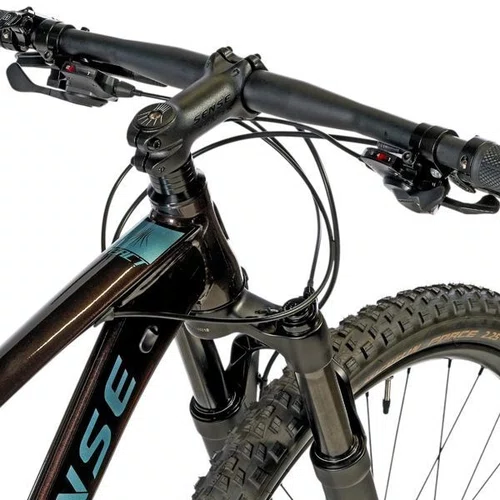 BICICLETA MTB ARO 29 SENSE REACT PRO 2025 MARROM/AZUL