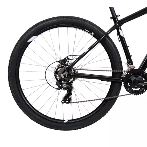 BICICLETA MTB CALOI 29 ALUMINIO 21V FREIO HIDRAULICO PRETA