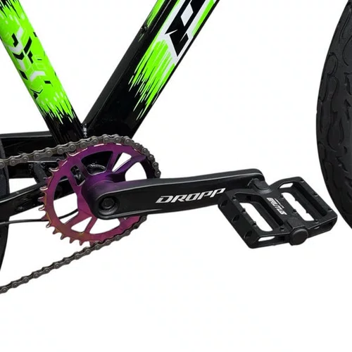 BICICLETA PRO-X MANDRAKE ARO 26 WHEELING/GRAU PRETA/VERDE