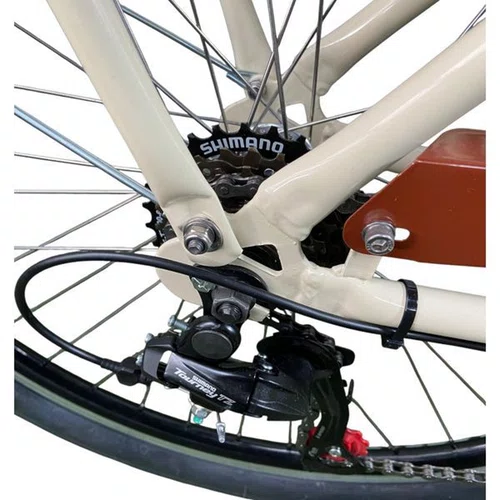 BICICLETA RETRO ARO 26 C/ CESTA E BAGAGEIRO BUXA BIKES STYLE