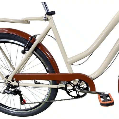 BICICLETA RETRO ARO 26 C/ CESTA E BAGAGEIRO BUXA BIKES STYLE