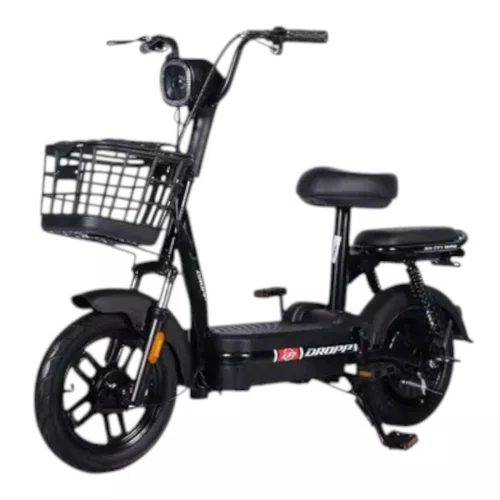 BICICLETA/SCOOTER ELETRICA DROPP CITY ELETRIC 350W PRETA