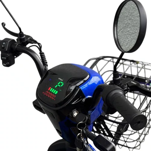 BICICLETA/SCOOTER ELETRICA DROPP EV 1013 500W AZUL