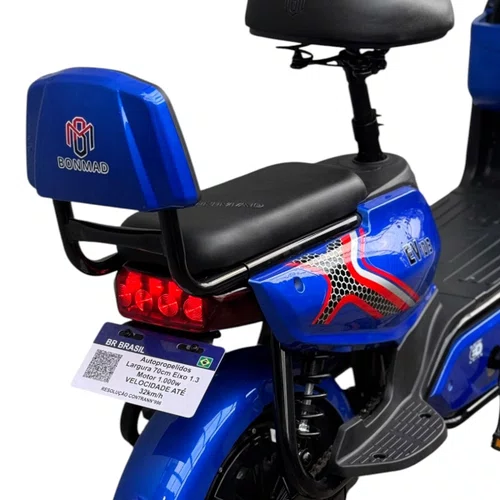BICICLETA/SCOOTER ELETRICA DROPP EV 1013 500W AZUL