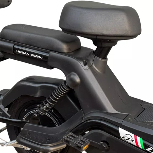 BICICLETA/SCOOTER ELETRICA DROPP URBAN 650W ARO 14 PRETA