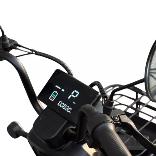 BICICLETA/SCOOTER ELETRICA DROPP URBAN 650W ARO 14 PRETA