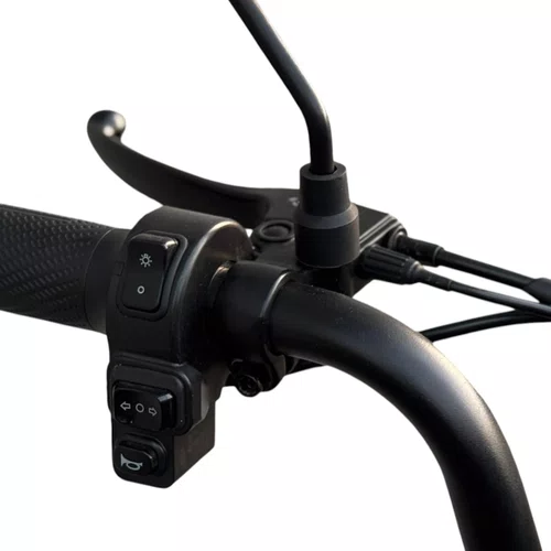BICICLETA/SCOOTER ELETRICA DROPP URBAN 650W ARO 14 PRETA
