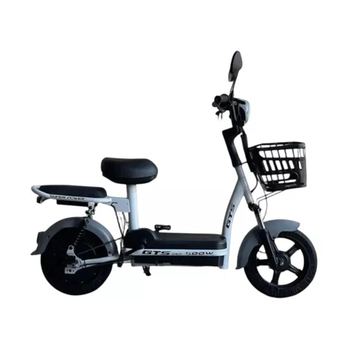 BICICLETA/SCOOTER ELETRICA GTS PRO SUPER 500W BRANCA/CINZA