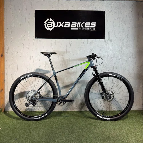 BICICLETA SENSE IMPACT CARBON EVO CINZA/VERDE 2020 TAM L 