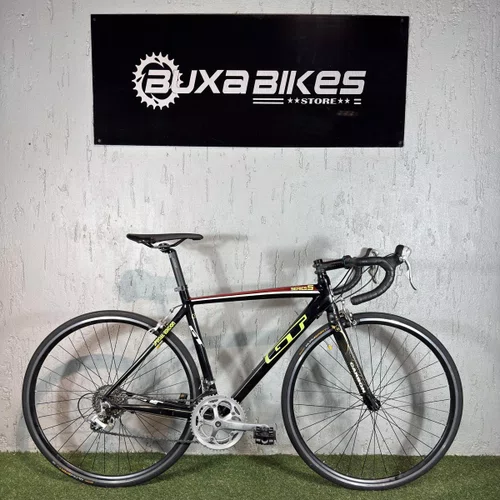 BICICLETA SPEED GT SERIE 5 TIAGRA 2X8 PRETA/VERMELHA TAM P