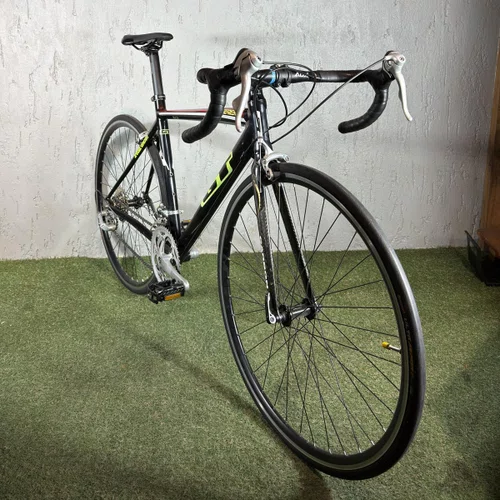 BICICLETA SPEED GT SERIE 5 TIAGRA 2X8 PRETA/VERMELHA TAM P