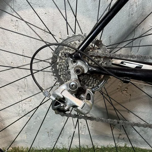 BICICLETA SPEED GT SERIE 5 TIAGRA 2X8 PRETA/VERMELHA TAM P