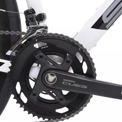 BICICLETA SPEED SWIFT ENDURAVOX COMP CUES BRANCO/PRETO