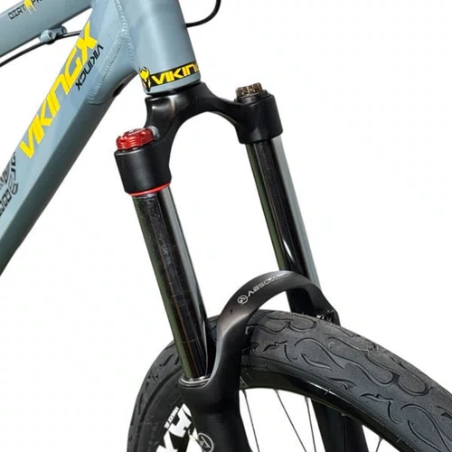 BICICLETA VIKINGX TUFF 30 WHEELING/GRAU GRAFITE/AMARELA