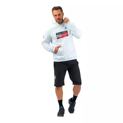 BLUSA MOLETOM WORLD CUP UCI MTB FREE FORCE - BRANCO G