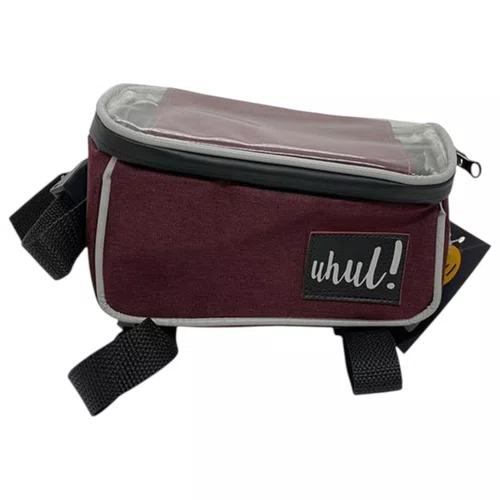 BOLSA CELULAR P/ BIKE UHUL! MESCLA VINHO
