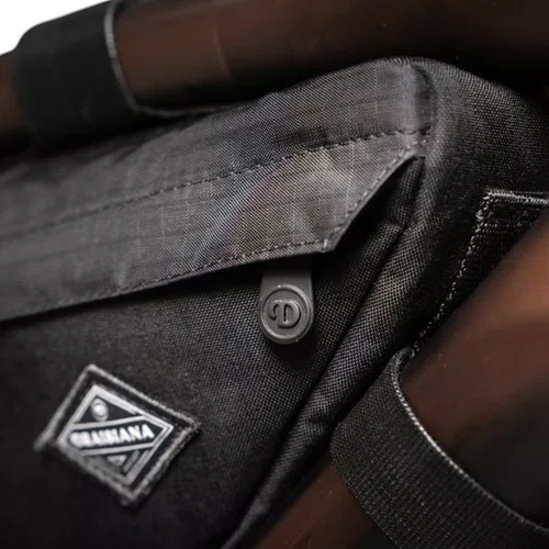 BOLSA DE QUADRO CICLOTURISM DRAISIANA CHILLA CORDURA PRETA G