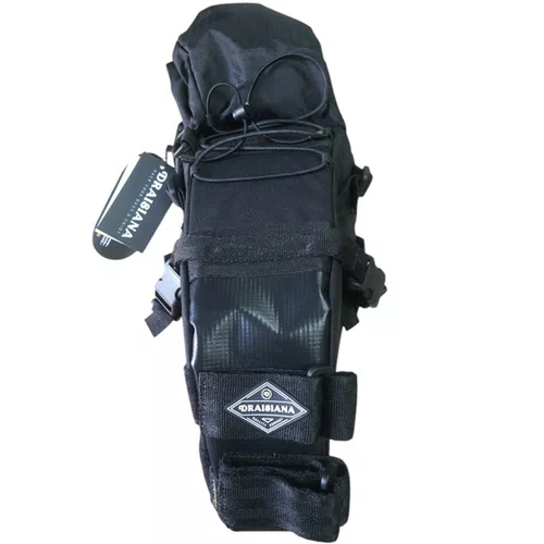 BOLSA DE SELIM CICLOTURISMO DRAISIANA MALLIN CORDURA PRETA