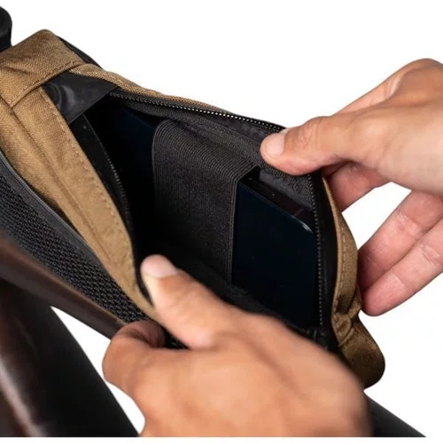 BOLSA DE TOP TUBE CICLOTURISMO DRAISIANA CHICO CORDURA CAQUI