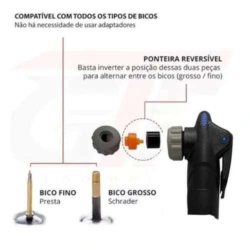 BOMBA MINI PLASTICA TELESCOPICA ELLEVEN