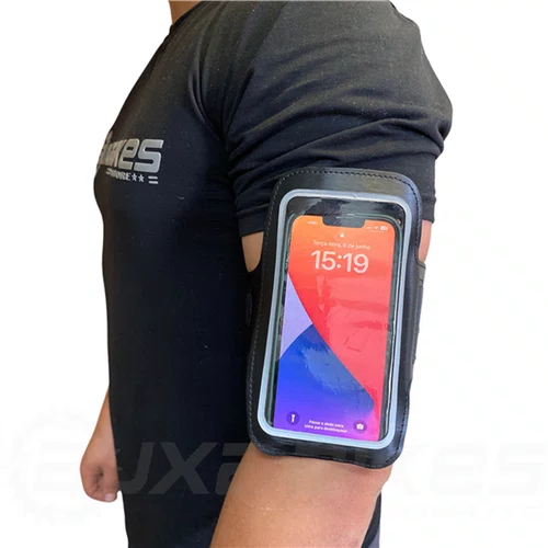 BRAÇADEIRA/SUPORTE CELULAR PARA BRAÇO BIKE E CORRIDA